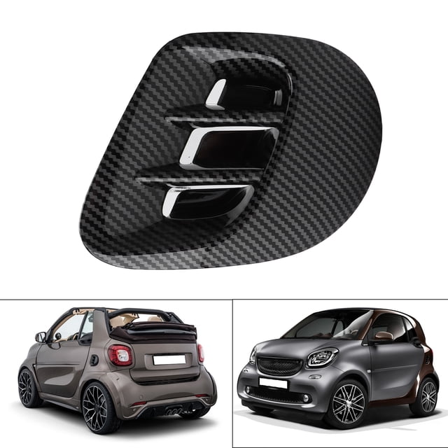 Cubierta de Ventilacia de Aire Lateral del ala Trasera Con Diseño Elegante, Color de Color y Durabilidad, Para Smart Fortwo 453 2015-2021