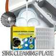 thumbnail image 1 of CNKOO 24pcs Garbage Disposal Cleaner Deodorizer Tablets Sink Freshener Drain Odor, 1 of 1