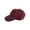 Burgundy, variant on Top Headwear Rusted Seamed Baseball Cap - Black