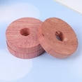 thumbnail image 4 of NUOLUX 30pcs Cedar Wood Ring Circular Bug Repellent Ring Wooden Round Chips Mothproof Wardrobe Cedar Chip, 4 of 6