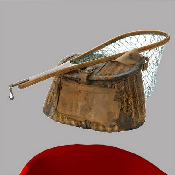 Wallhogs Basket and Net Cutout Wall Decal