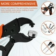 thumbnail image 4 of DEBGFS Snap Fasteners Tool Kit 153Pcs DIY Metal Snaps Buttons with Fastener Pliers Press Tool Kit, 4 of 7