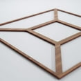 thumbnail image 5 of Ekena Millwork 15 3/8"W x 15 3/8"H x 1/4"T Medium Marion Decorative Fretwork Wood Wall Panels, Walnut, 5 of 18