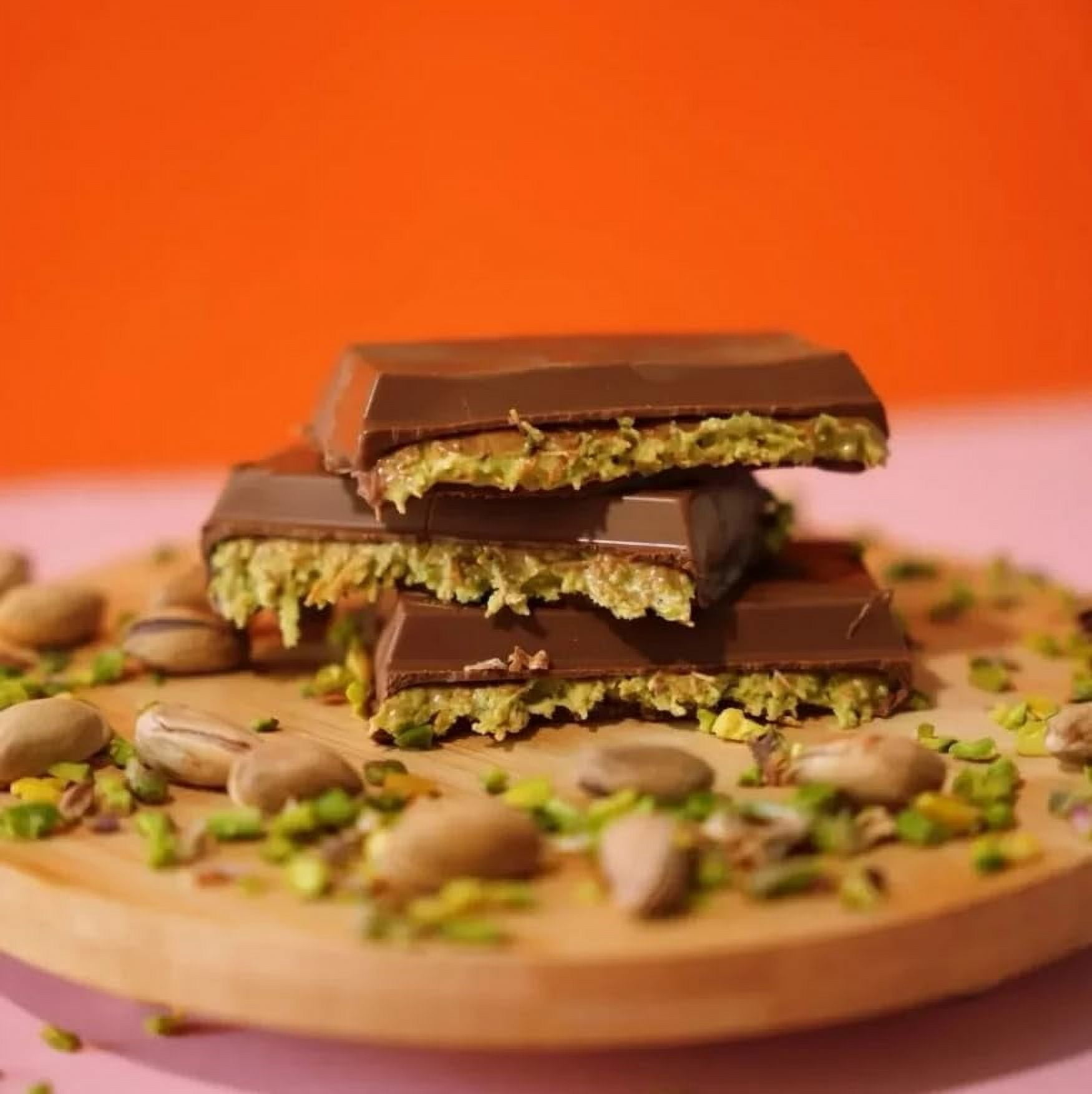 Dubai Chocolate Bars - (Pack of 3) Milk Chocolate With Pistachio - 93g / 3.2 oz