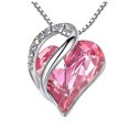 thumbnail image 4 of Collar con colgante de corazón de amor infinito chapado para mujer con fecha de nacimiento, 4 of 5