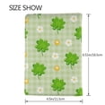 thumbnail image 3 of Pofeuu St Patrick's Day11 Print Travel Document Organizer Passport Holder Men Women for Family (6.5 in x 4.5 in),Wallet Holder Credit Card Clutch Bag Case, 3 of 5