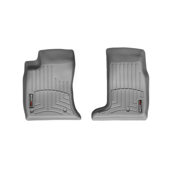 WeatherTech Custom Fit FloorLiners compatible with 2006-2009 Cadillac SRX - 1st Row (Driver & Passenger), Grey