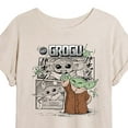 thumbnail image 3 of Star Wars - The Mandalorian Grogu Panels  - Womens Oversized Graphic T-Shirt, 3 of 5