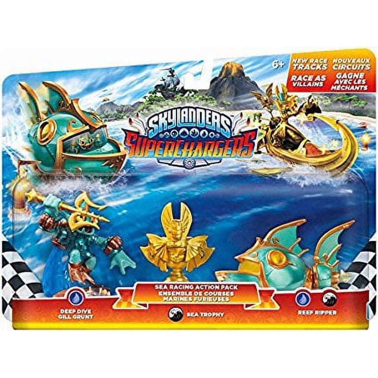Skylanders Superchargers Sea Racing Action Pack with Deep Dive