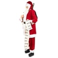 thumbnail image 2 of Northlight 72" Red and White Santa Claus with Naughty or Nice List Christmas Figure, 2 of 4