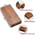thumbnail image 3 of USB 64GB Flash Drive 10 Pack, Walnut Wood Flash Drives USB 2.0 Thumb Drives Wooden USB 64GB USB Stick Memory Stick, 3 of 5