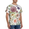 thumbnail image 5 of Rocae Autumn Garden for Men's Moisture-Wicking Crew Tee - T-Shirt for Sports, Outdoor Activities, and Casual WearMedium, 5 of 9