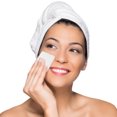 thumbnail image 2 of FONDOTIN 100Pcs Portable Cotton Pads White Flexible Makeup Tool for Facial Toner Application, 2 of 6