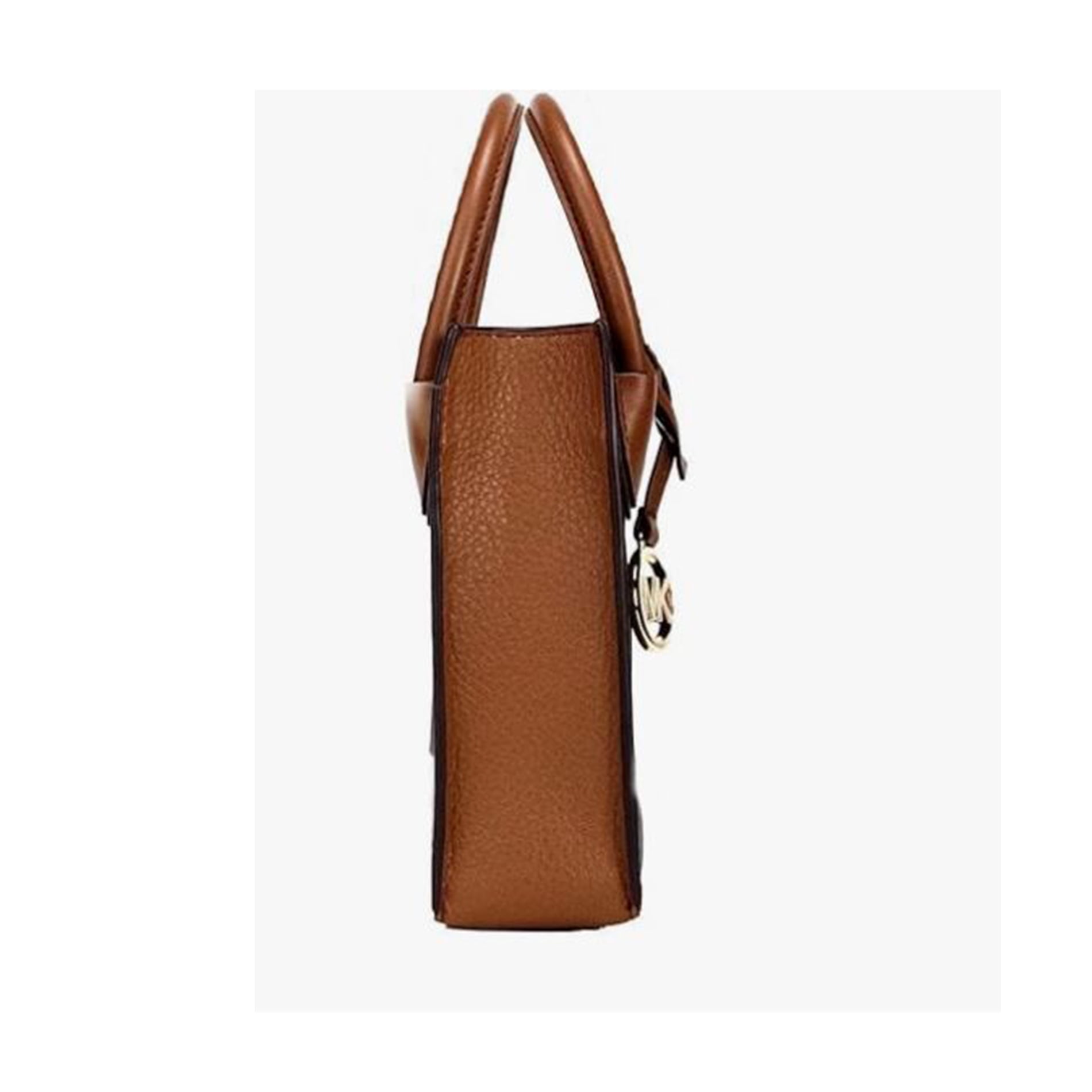 Michael Kors Mercer Extra-Small Logo and Leather Crossbody Bag (6”W X 6.75”H X 2.5”D)
