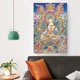 thumbnail image 4 of Póster de pintura de Thangka tibetano de Tara Blanca, póster de arte de pared, lienzo de desplazamiento, cuadro decorativo para sala de estar, hogar, 24 x 36 pulgadas (60 x 90 cm), 4 of 6