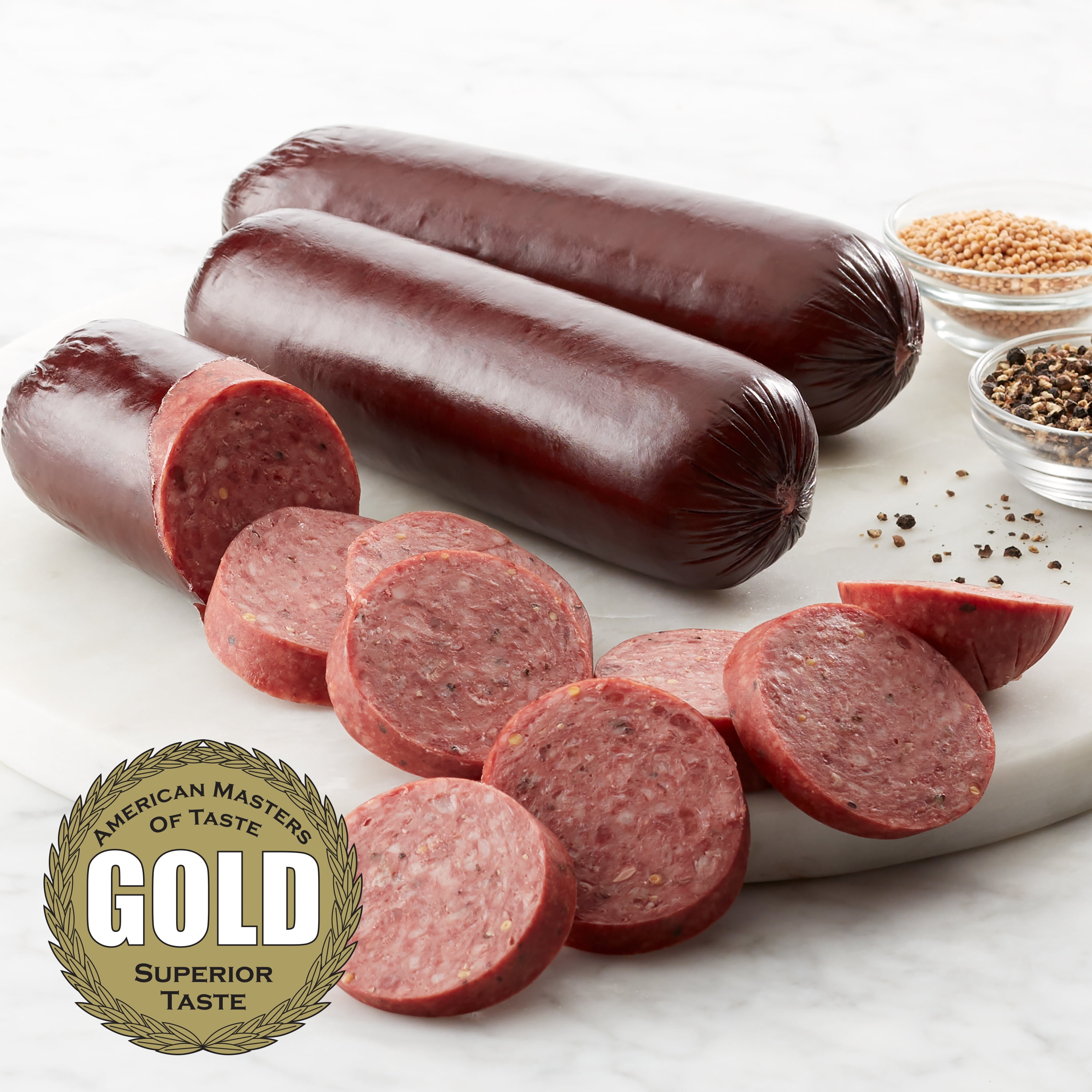 (3 pack) Hickory Farms Signature Beef Summer Sa ge 7 oz - Pantry, Gourmet Meat