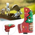 thumbnail image 3 of cubierta universal para cabeza para golf  adaptaciónción a mayoría accesorios protectores de palos de material cuero PU Headcover Hybrid Putter , rojo 18x13CM DYNWAVEMX Cubierta de la cabeza del palo de golf, 3 of 7