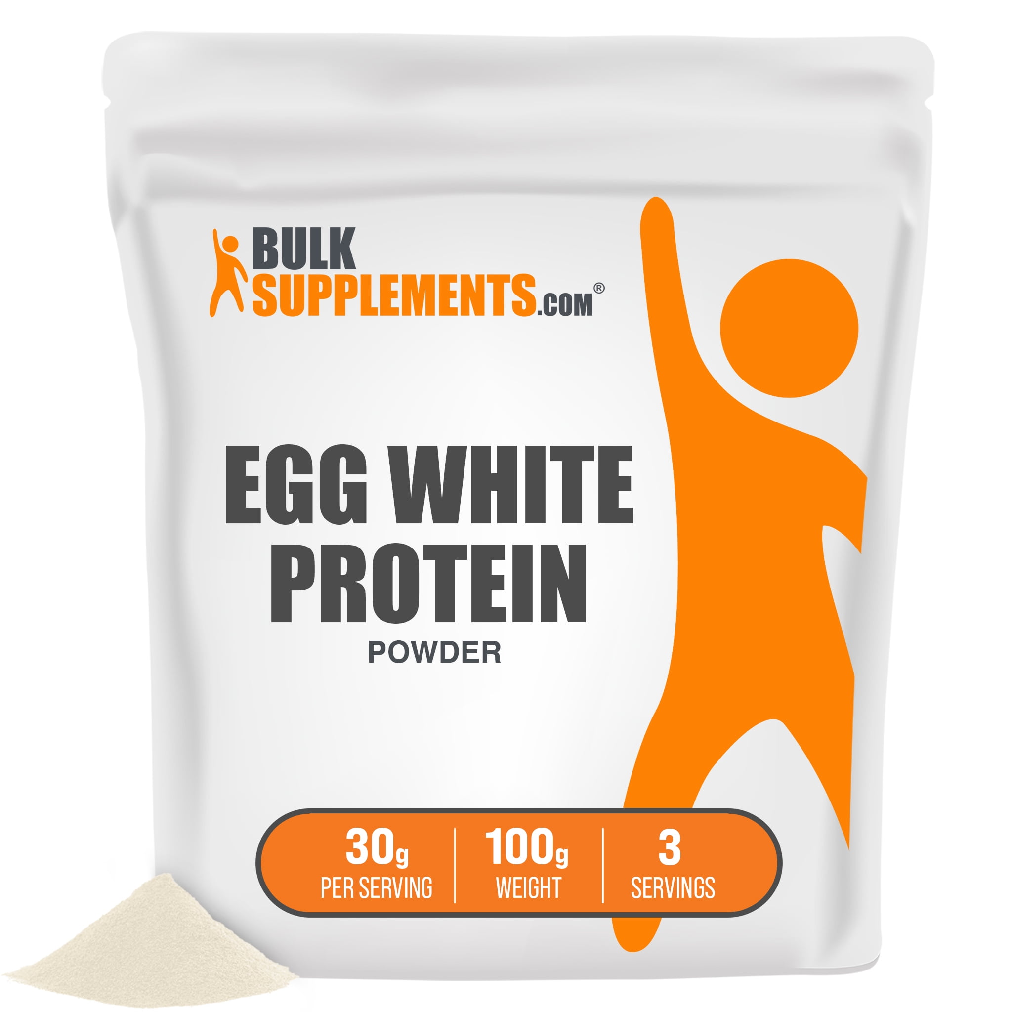 Egg White Protein Powder, 30g Unflavored, Paleo