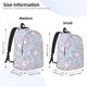 thumbnail image 2 of Easygdp Summer Cute Unicorns Mochila de Lona Resistente para Laptop, Compatible con Laptops de 15 a 17 pulgadas, Ideal para Escuela, Trabajo y Viajes-Medium, 2 of 5