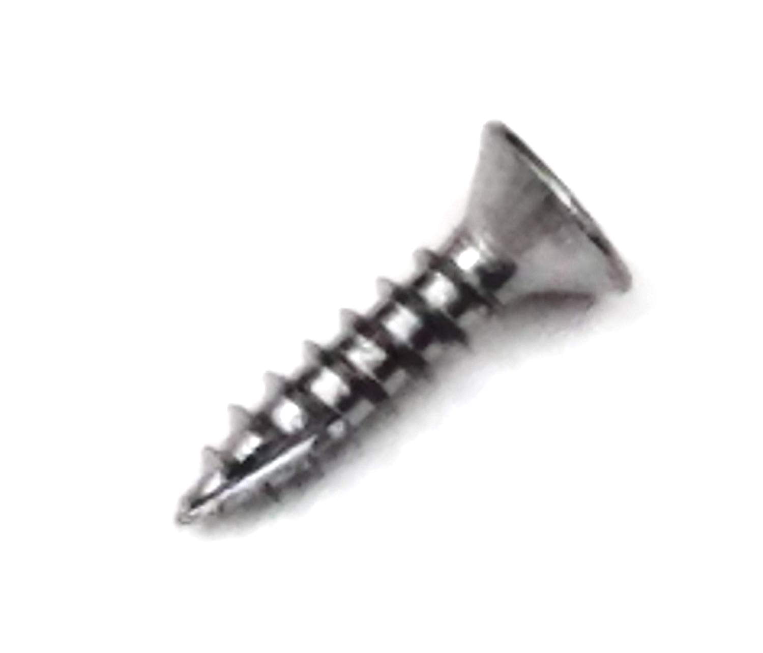 Buy Satin Chrome Wood Screws for Hinges 9 x 3/4 Inch Fly Cut for