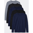 thumbnail image 4 of TELALEO Long Sleeve Shirts for Men Upf Spf Sun Protection Tee,5 Pack,Size XXL, 4 of 8