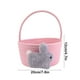thumbnail image 2 of Cesta de Pascua para niños y bebés, cesta de Pascua para bebé con asa, cesta vacía para huevos de conejito, cestas de Pascua para niños, niñas, bebés, cesta de regalo de Pascua personalizada (rosa), 2 of 6