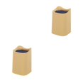 thumbnail image 4 of Matsuzay Contenedor circular para almacenamiento de oficina Cubierta abatible flexible Construcción robusta y duradera y solo el tubo interior Cubierta de batido amarilla 2Conjunto, 4 of 6