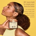 thumbnail image 6 of SheaMoisture Strong Hold Styling Gel + Flaxseed Jamaican Black Castor Oil, 15 oz, 6 of 10