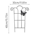thumbnail image 2 of ELQCSG 2026 New Metal Support Stakes - Rust Proof Sturdy Garden Trellis for Potted Climbing Plants, Indoor Outdoor Decorative Stake (11.''x15.75'') D, 2 of 5