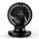 thumbnail image 2 of OmniBreeze Ventilador de mesa negro de 6 pulgadas para dormitorio, ventilador circulador de aire de escritorio con control remoto, ventilador oscilante automático vertical de 85°+60°, 5 velocidades, t, 2 of 5