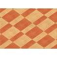 thumbnail image 1 of Ahgly Company Machine Washable Indoor Rectangle Transitional Orange Area Rugs, 3' x 5', 1 of 7