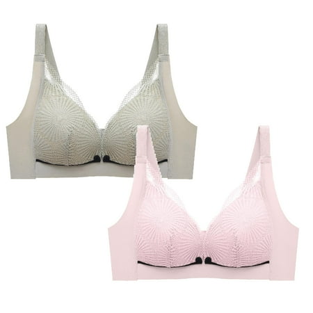 

Women s Hands Free Pumping Bra Maternity Nursing Adjustable Nursing Bra High Support Sports *2PCS