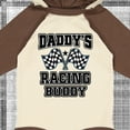 thumbnail image 4 of Inktastic Daddys Racing Buddy Car Flags Boys or Girls Long Sleeve Baby Bodysuit, 4 of 5