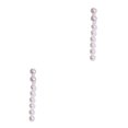 thumbnail image 3 of Wisewang DIY 8pcs/Set Toe Separator Silicone Flower Diamond Foot Nail Art Tools Pedicure 1# 2Set, 3 of 6