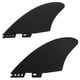 thumbnail image 1 of Aletas de tabla de surf de cola de pez de PVC desmontables, juego de 2 piezas para longboards y paddleboards, compatibles con la generación FCS2, 1 of 8