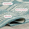 thumbnail image 4 of nuLOOM Ranya Tribal Indoor/Outdoor Area Rug, 8' x 10', Ranya Teal, 4 of 8