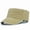 4 Khaki, variant on Distressed Washed Cadet Cap, Casual Flat Top Military Style Sun Hat for Daily Use-2 navy blue