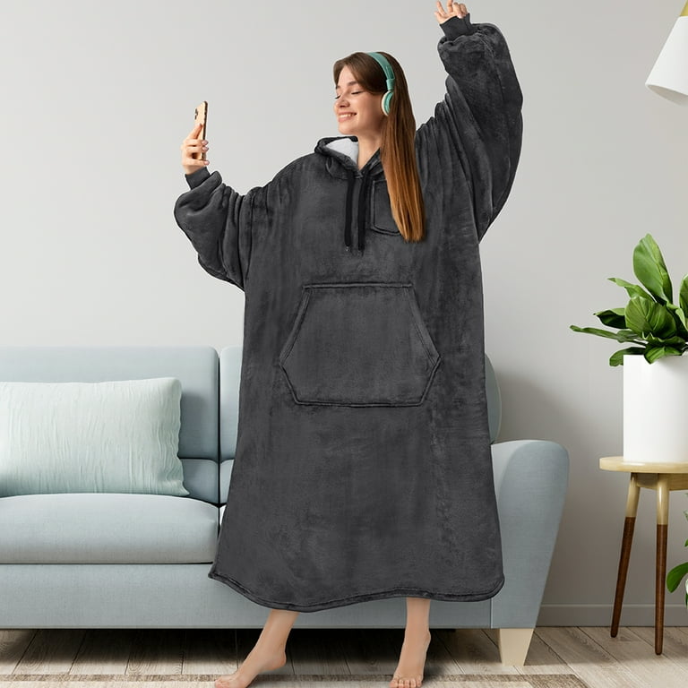 Sweater blanket hoodie sale