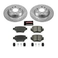 thumbnail image 3 of PowerStop Rear Z23 Evolution Sport Carbon-Fiber Ceramic Brake Pad and Drilled & Slotted Rotor Kit Fits: AUDI Select Models K7707, 3 of 10