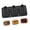 Black, variant on Lynono Co.,Ltd Multifunctional 3 Cavity Dessert Molds Walnuts Shape Kitchen Baking Accessory Great for Cooking Food Safe and Flexible