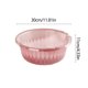 thumbnail image 3 of Lavabo redondo de plástico, tina para lavar platos, lavadero de camping, lavabo de cocina, tina para remojar los pies, cubeta para lavar las manos, sartenes para limpieza facial, cocina del hogar, lav, 3 of 8