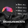 thumbnail image 5 of Oakley OO9462 Sutro S Rectangle Shaped Non-Polarized Sunglasses for Men - Includes Official Eyewear Kit - Matte Black Frame with Prizm Road Lens, 5 of 6