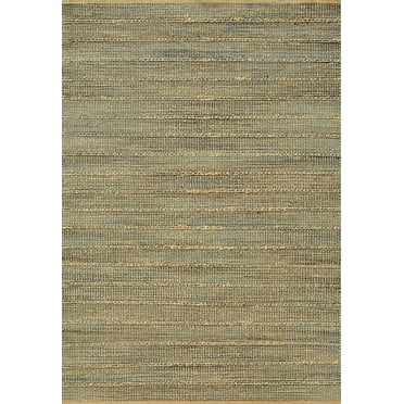 Dynamic Rugs Shay Natural/Blue 5X8 Striped Handmade Area Rug