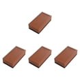 thumbnail image 2 of 4 elevadores de sofá, elevadores de patas de muebles, almohadillas apilables para muebles, elevadores de cama para lavadora, silla, cama, refrigerador Marrón, 2 of 8