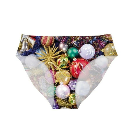 

TIANEK Milk Shred Brief Spring Mother s Day Low Waist Print Camel Toe Panties for Women Clearance