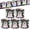 5pcs, variant on Halloween Holographic Laser Ghost Border Sticker Roll 16.5 Ft, for Classroom Chalkboard Window Door Scrapbook Journal Party Decor(lxf)