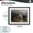 thumbnail image 4 of Stupell Industries Southwestern Highland Cows Beside Misty Loch Black Framed Print Under Glass, 16 x 13, by Arlington Prints, 4 of 8
