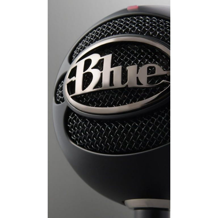 Logitech Blue Microphone Snowball Ice USB Mic Matte Black