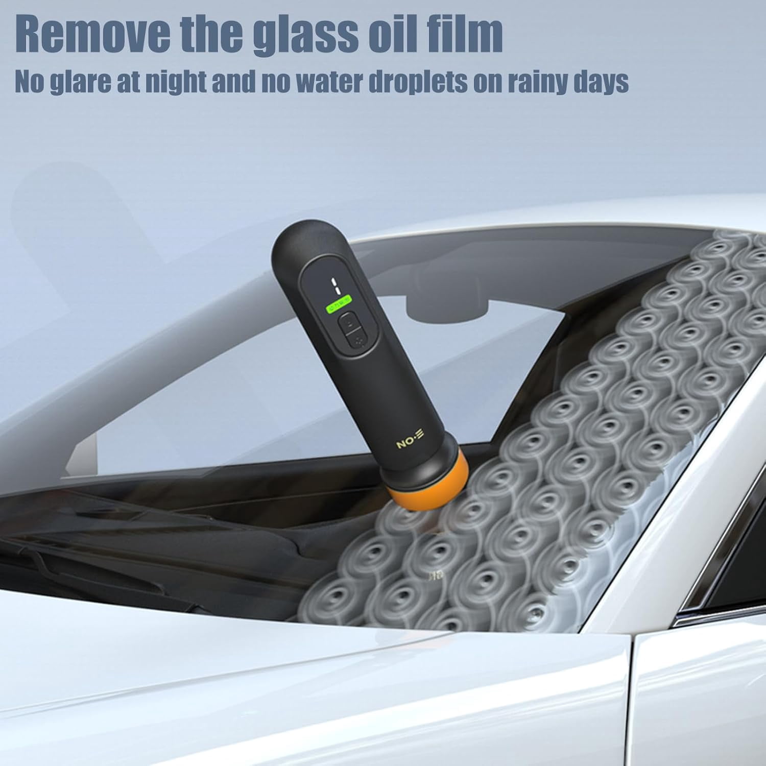 Cordless Car Polisher, Portable Mini Electric Cordless Car Buffer Polisher Machine, Portable Waxing Tool Used for Remove the Oil Films on the Car Windscreen Repairing All Kinds of Light, 8In 12000rpm
