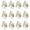 3, variant on Tizuqe 12Pcs Christmas Chocolate Gift Box 12 Slot Paper Packaging Box Cookie Candy Box